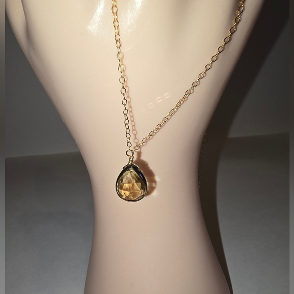 Citrine necklace - Picture 1 of 12